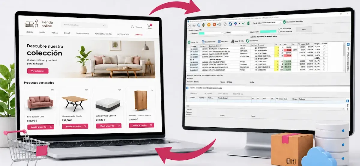PrestaShop y Simobel. Tu tienda online conectada con tu ERP