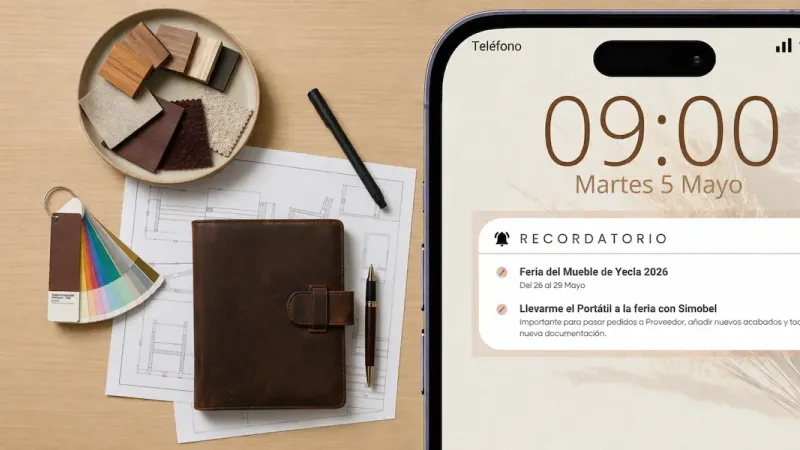 Feria del Mueble de Yecla: cómo digitalizar los pedidos a proveedores y evitar el caos al volver a tienda