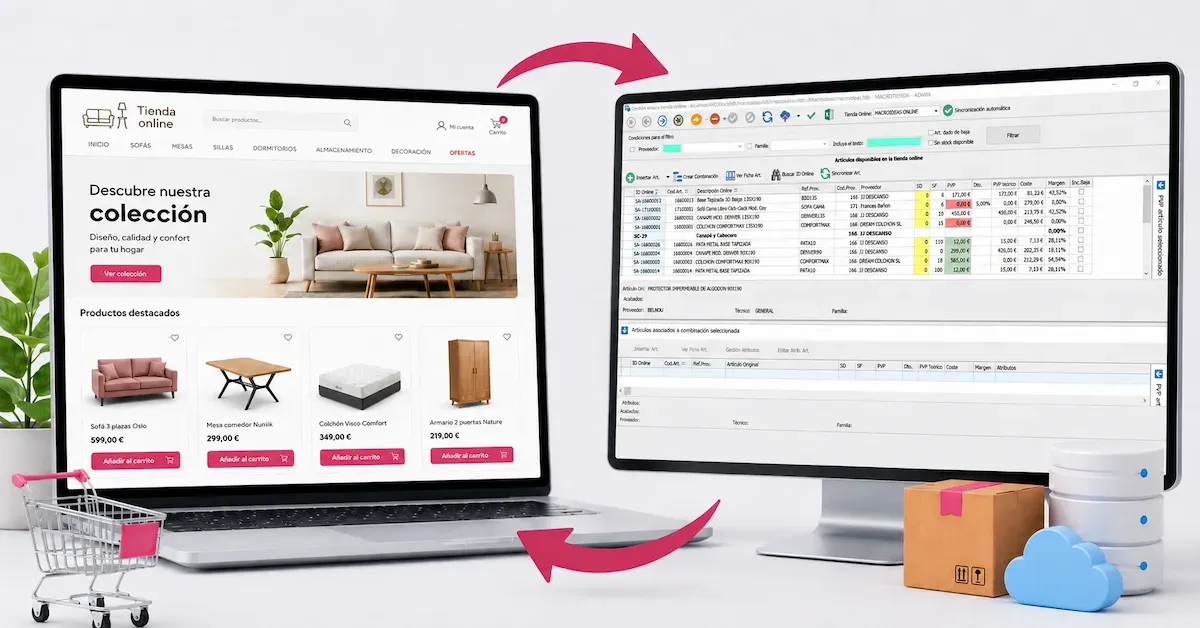 PrestaShop y Simobel. Tu tienda online conectada con tu ERP
