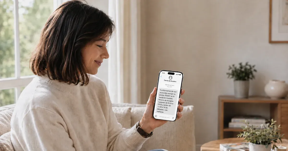 ¿Cuándo llega mi pedido? Reduce llamadas avisando a tus clientes por SMS